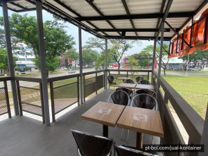 Dunkin Donuts Booth Container - ContainerPlus BCI