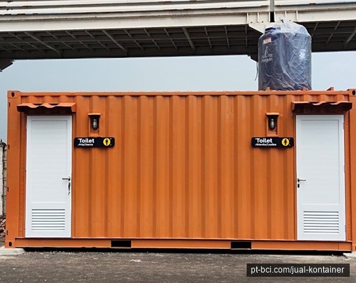Toilet Container 20ft Custom – BCI Group ContainerPlus